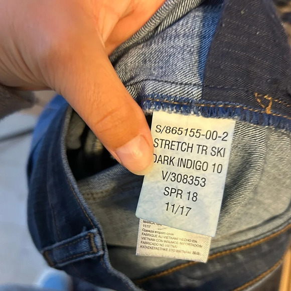 Gap Dark Indigo True Skinny Jeans - Picture 5 of 6